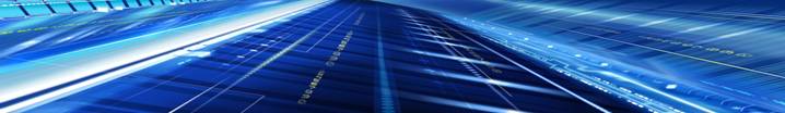 Abstract blue technology lines